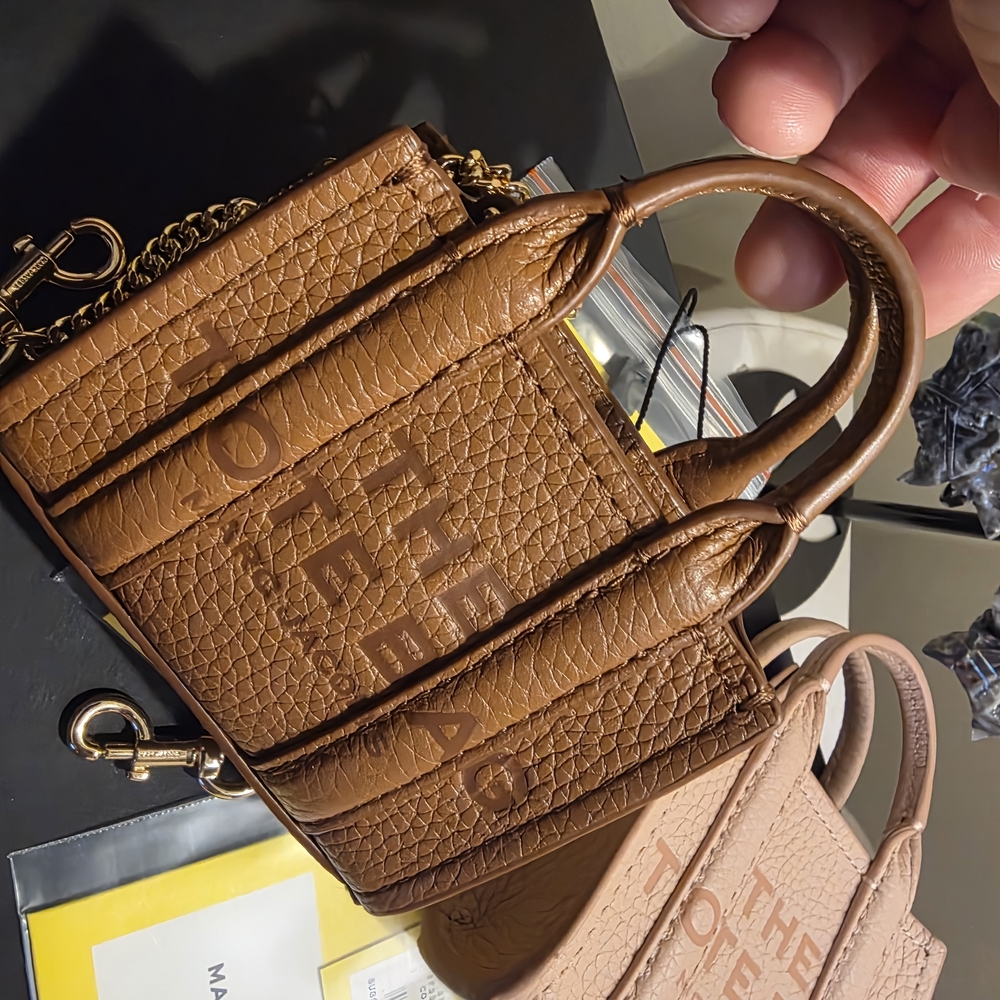 Marc Jacobs Brown and Tan Mini Bag
